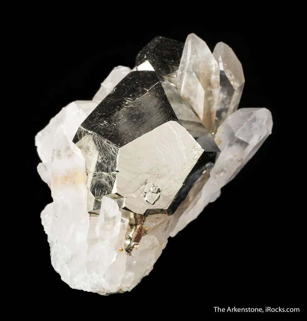 Pyrite on Quartz - image 5