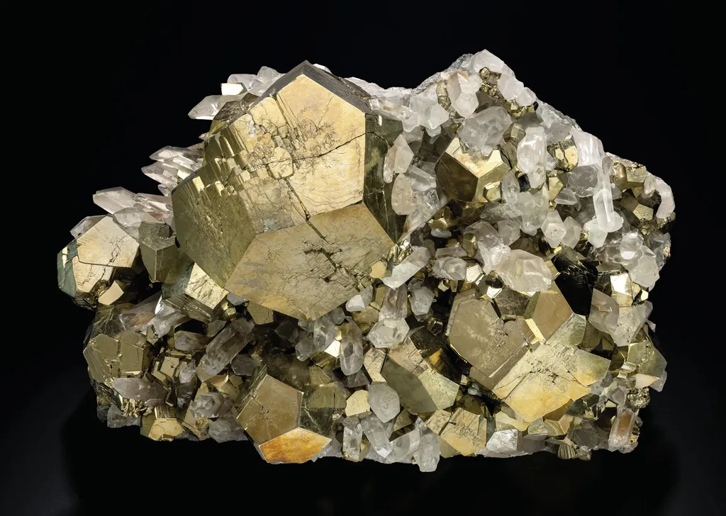 Pyrite, Quartz image