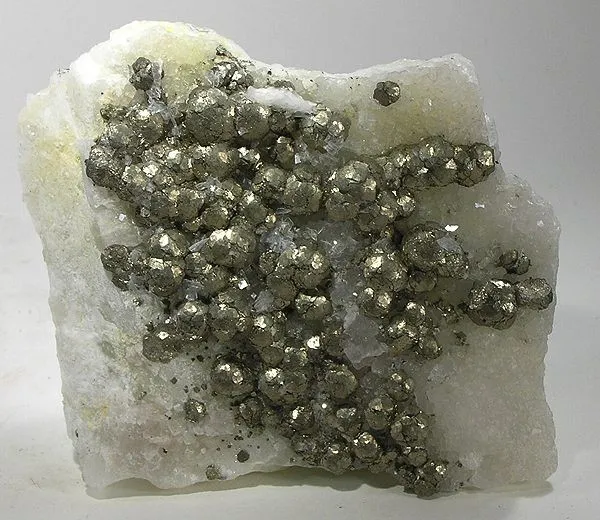 Pyrite, Quartz image