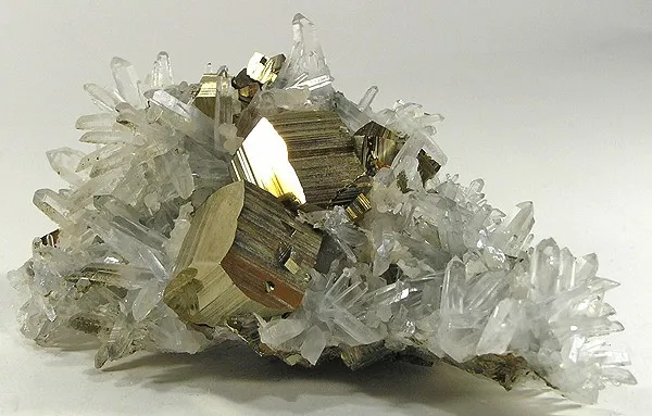 Pyrite, Quartz image