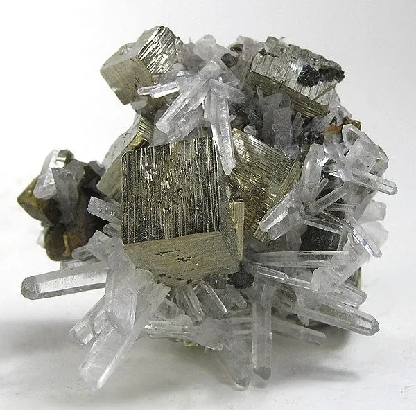 Pyrite, Quartz image