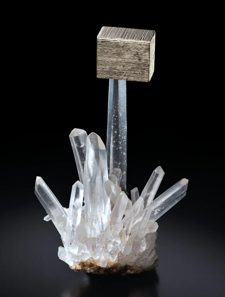Pyrite, Quartz image