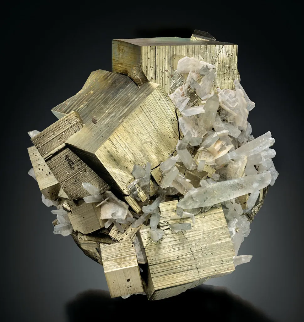 Pyrite, Quartz image