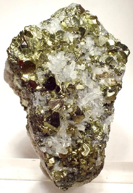 Pyrite, Quartz - image 1