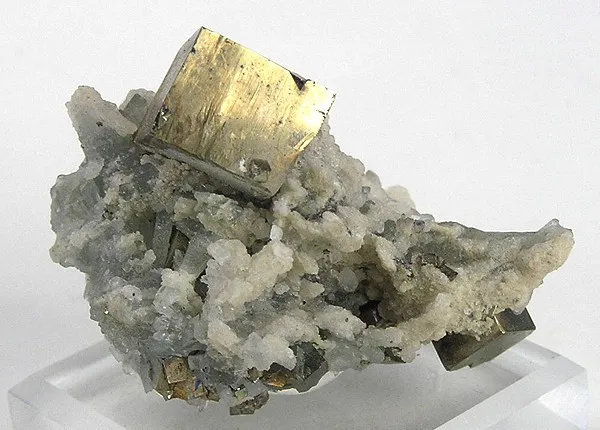 Pyrite, Quartz image