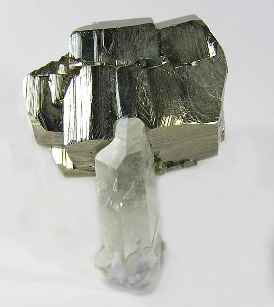 Pyrite, Quartz image