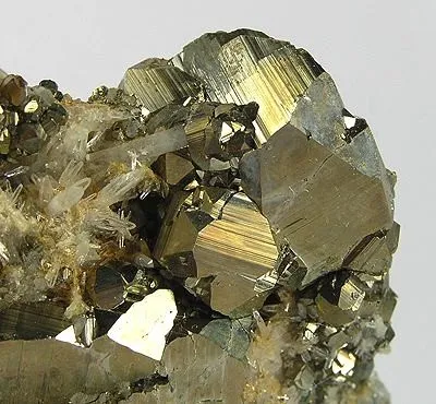 Pyrite, Quartz - image 2