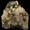 Pyrite, Quartz - image 1
