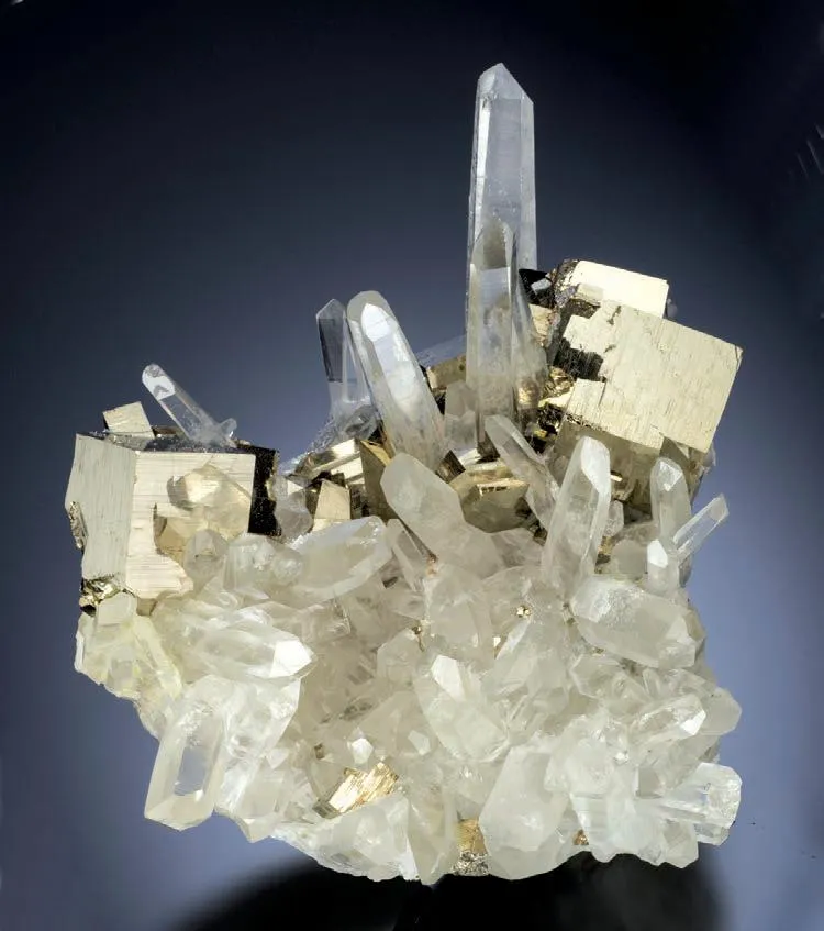 Pyrite, Quartz image