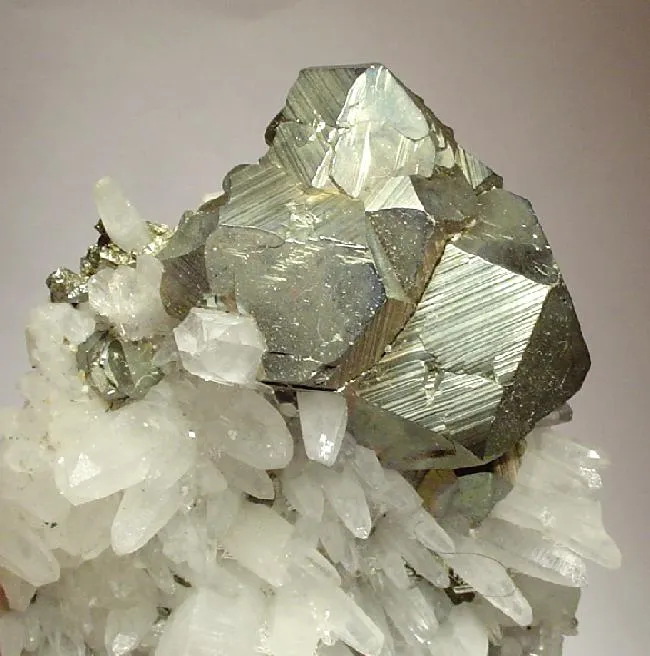 Pyrite, Quartz - image 2