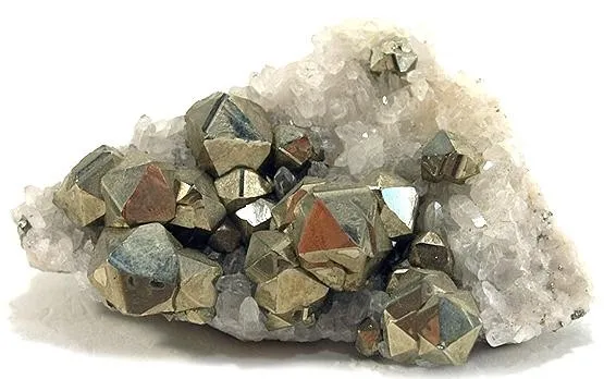 Pyrite, Quartz image