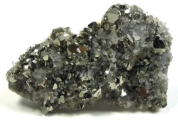 Pyrite, Quartz image