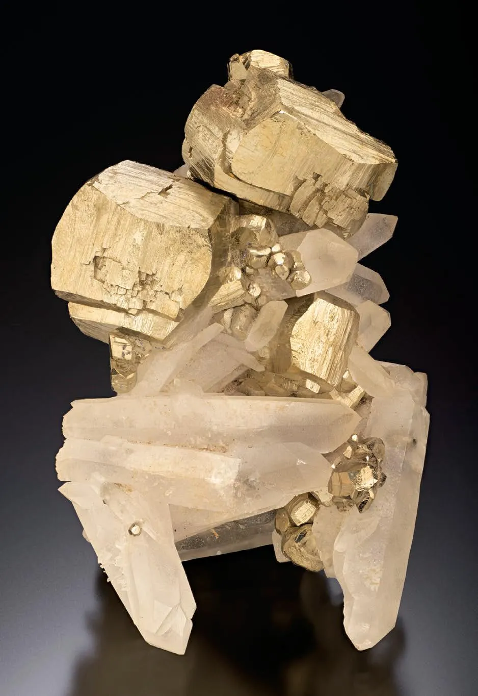 Pyrite, Quartz - image 1