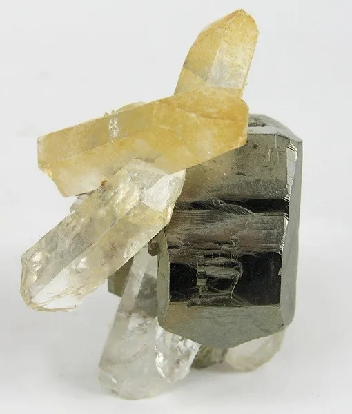 Pyrite, Quartz image
