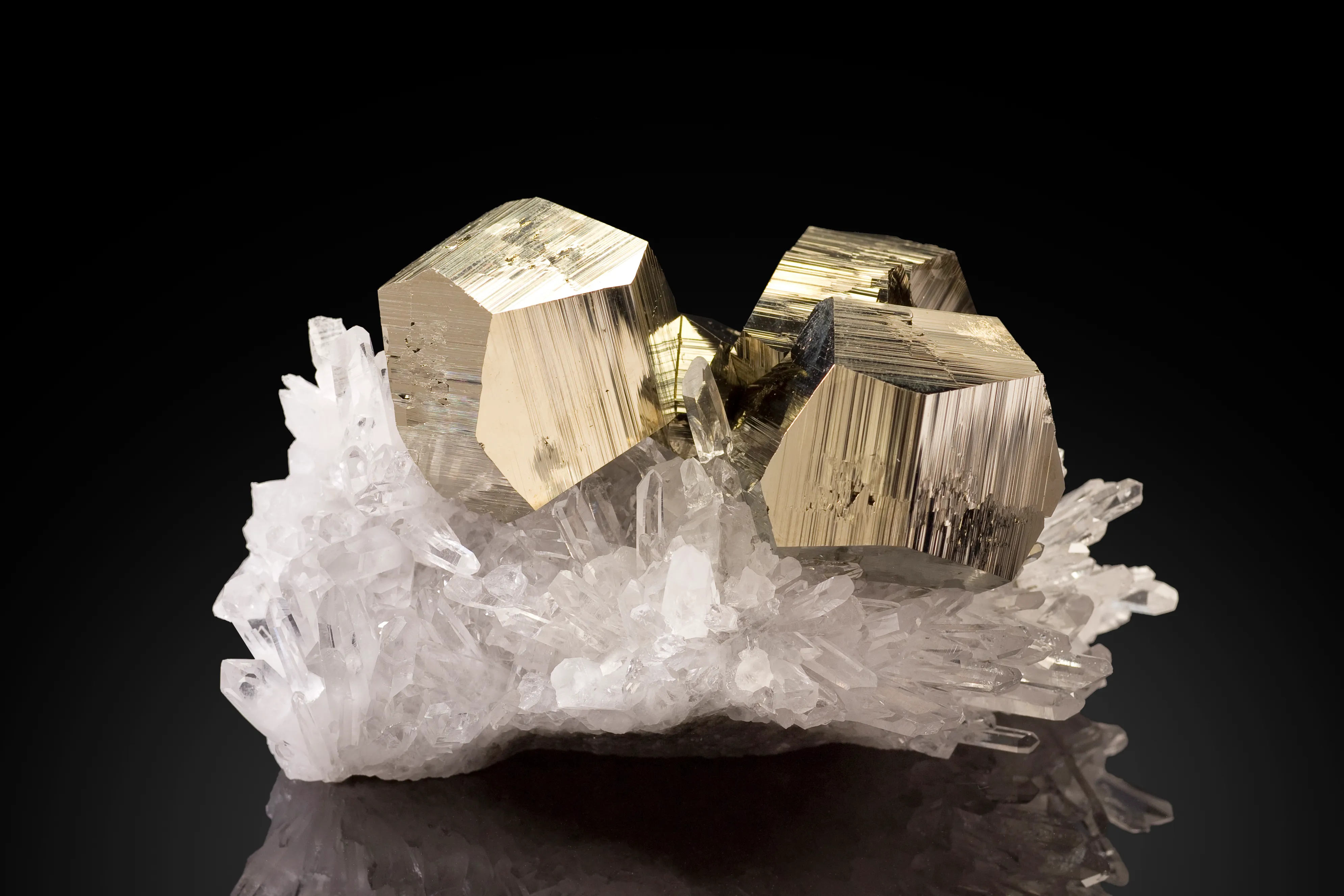 Pyrite, Quartz from Myanmar - image 1