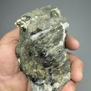 Pyrite replacing Pyrrhotite with Sphalerite, Calcite - image 2