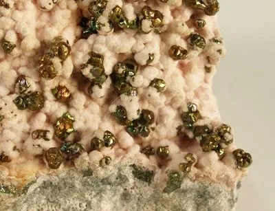 Pyrite, Rhodochrosite - image 2