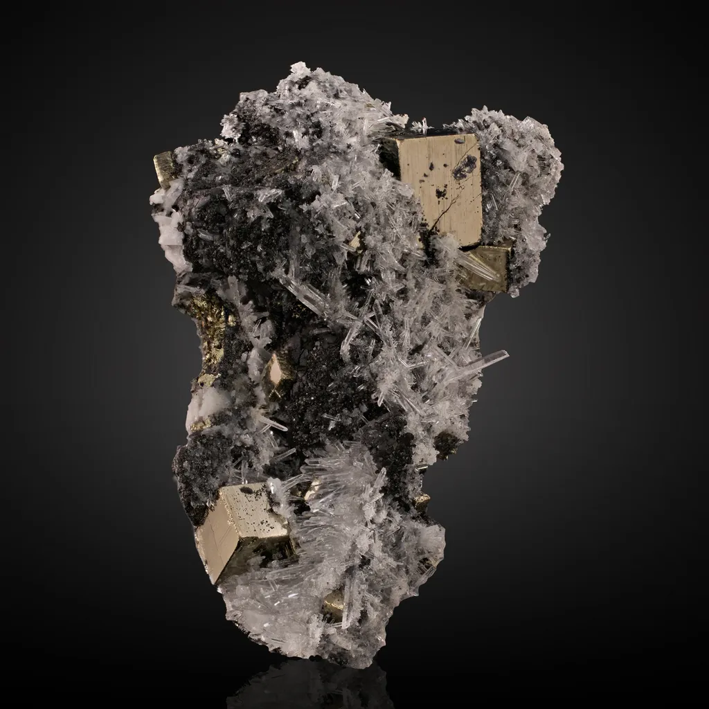 Pyrite Sphalerite, Quartz image