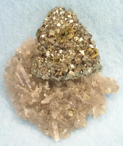Pyrite, Tetrahedrite, Quartz image