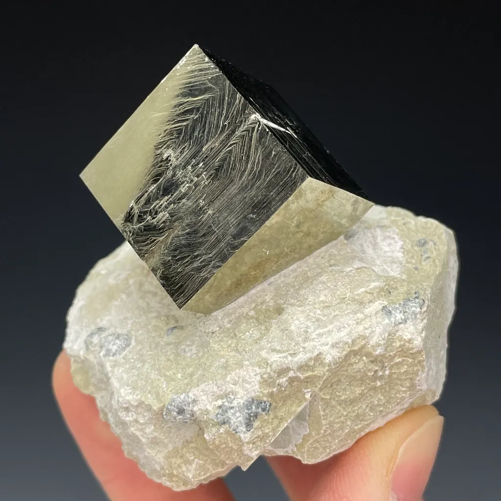 Pyrite, Victoria Mine, Navajun, La Rioja, Spain image