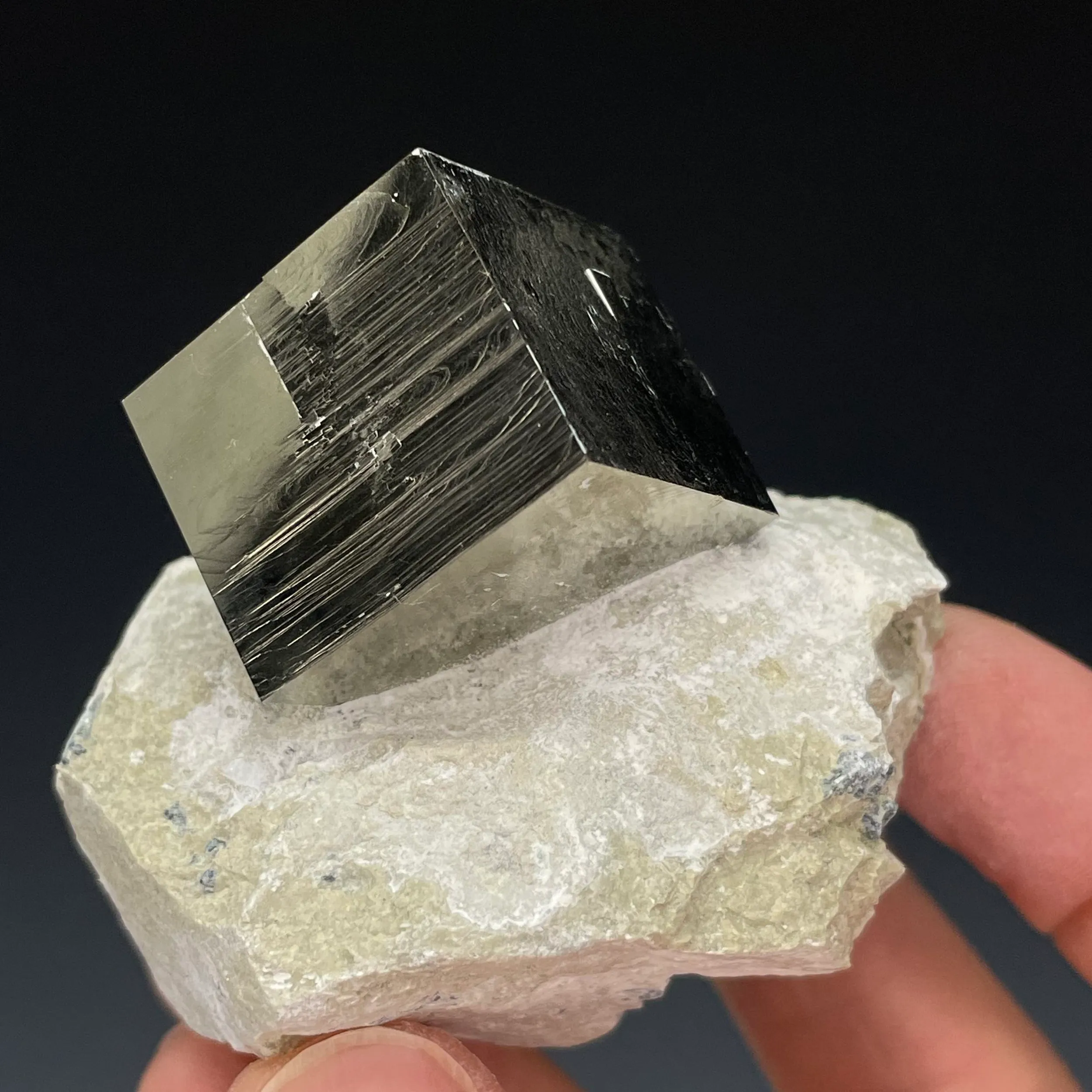 Pyrite, Victoria Mine, Navajun, La Rioja, Spain - image 2