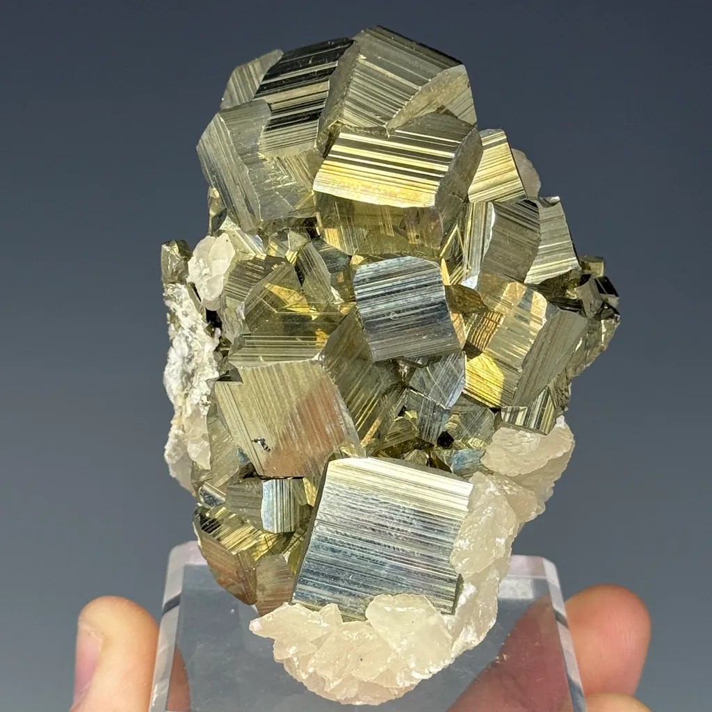 Pyrite w Calcite image