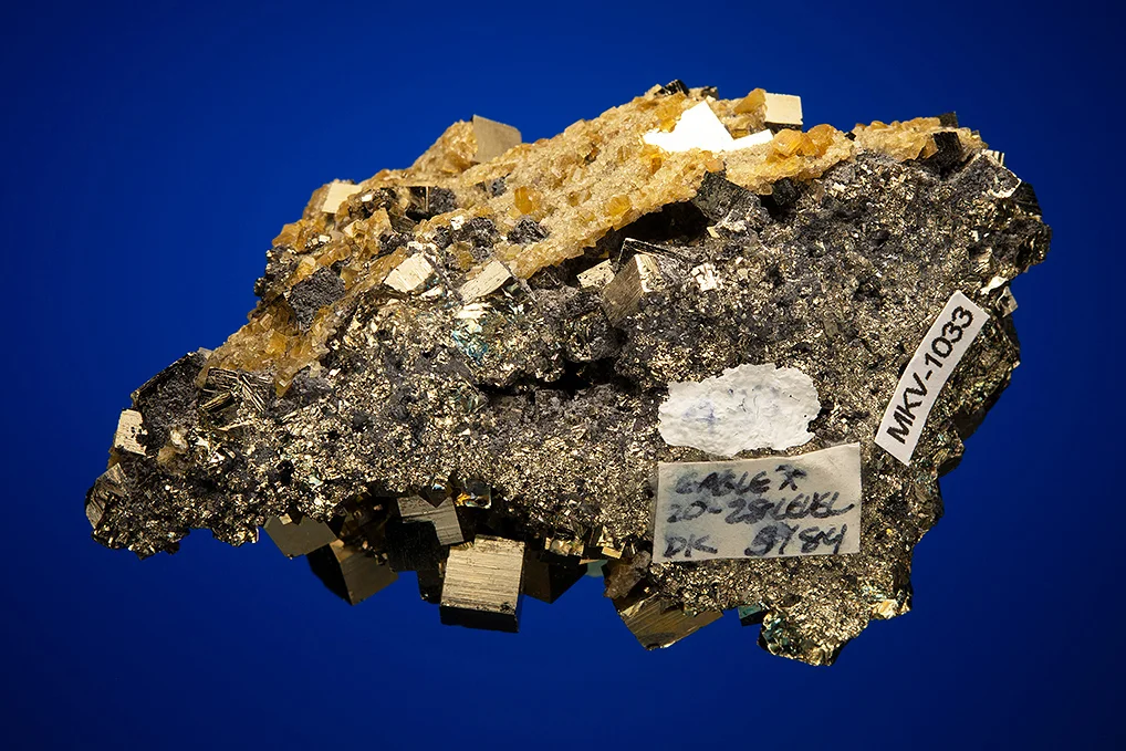 Pyrite with Barite - image 2