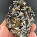 Pyrite with Bornite, Quartz - image 2
