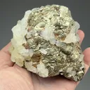 Pyrite with Calcite - image 2