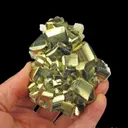 Pyrite with Calcite - image 1