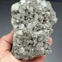 Pyrite with Calcite - image 2