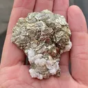Pyrite with Calcite - image 1
