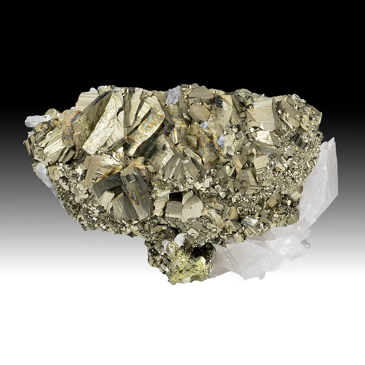 Pyrite with Calcite - image 1