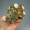 Pyrite with Calcite - image 1