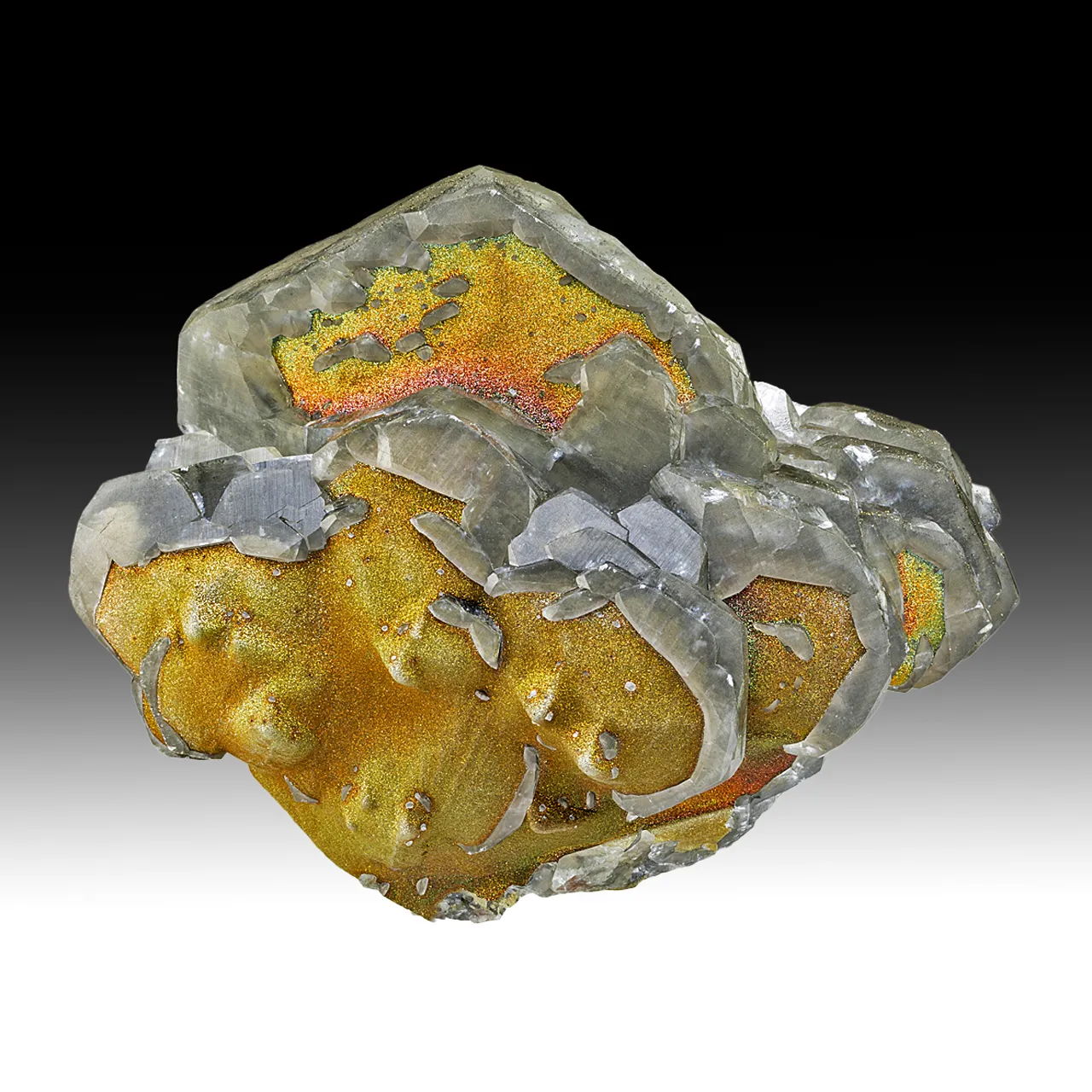Pyrite with Calcite - image 1