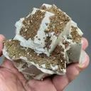 Pyrite with Calcite - image 2