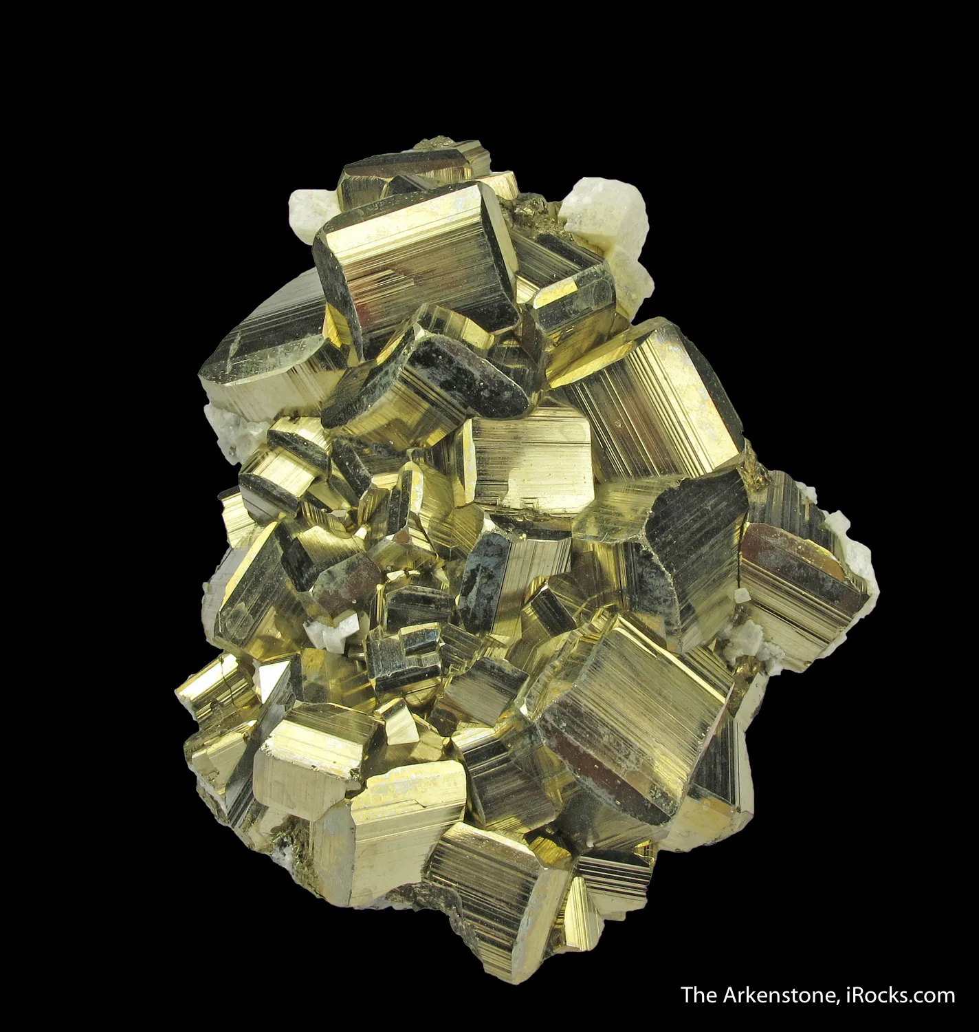 Pyrite with Calcite - image 6