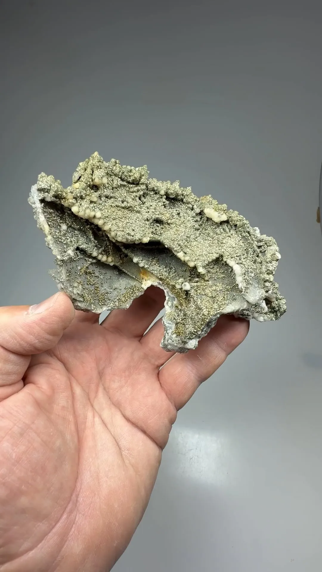 Pyrite with Calcite - image 2