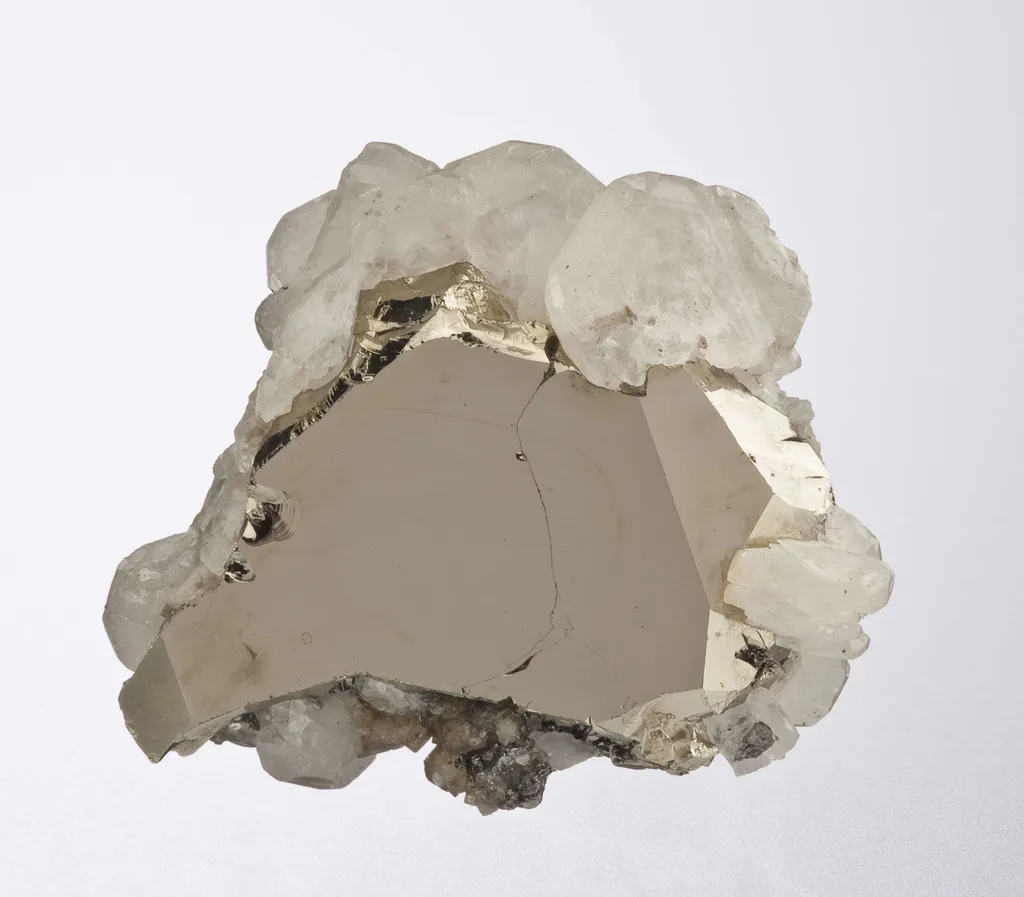 Pyrite With Calcite - image 2