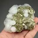 Pyrite with Calcite - image 2