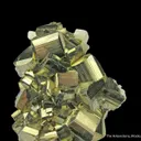 Pyrite with Calcite - image 2