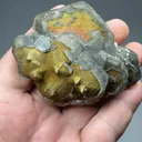 Pyrite with Calcite - image 2
