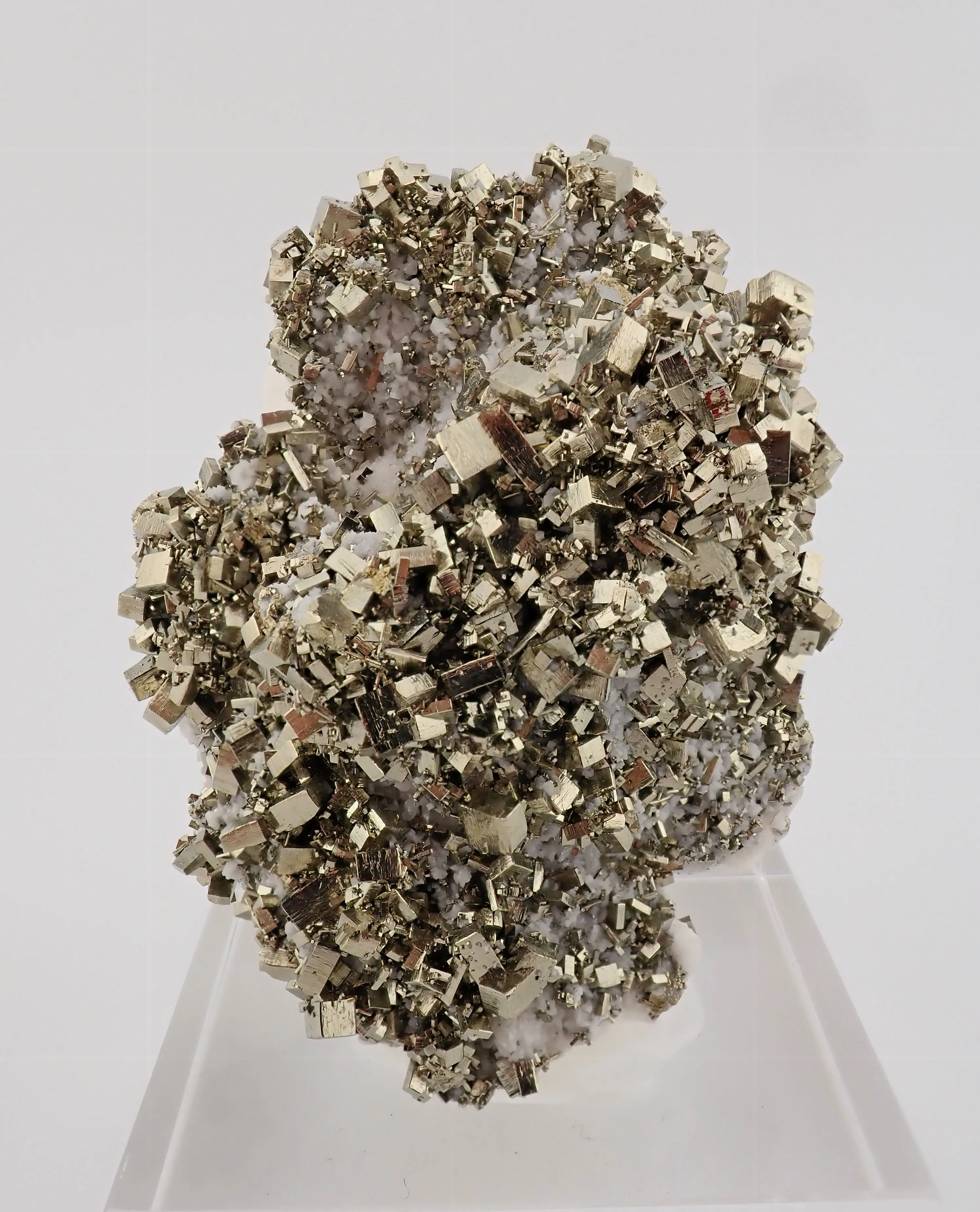 Pyrite with Calcite - image 3