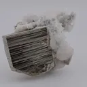 Pyrite with Calcite - image 2