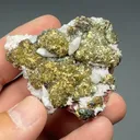 Pyrite with Calcite - image 2