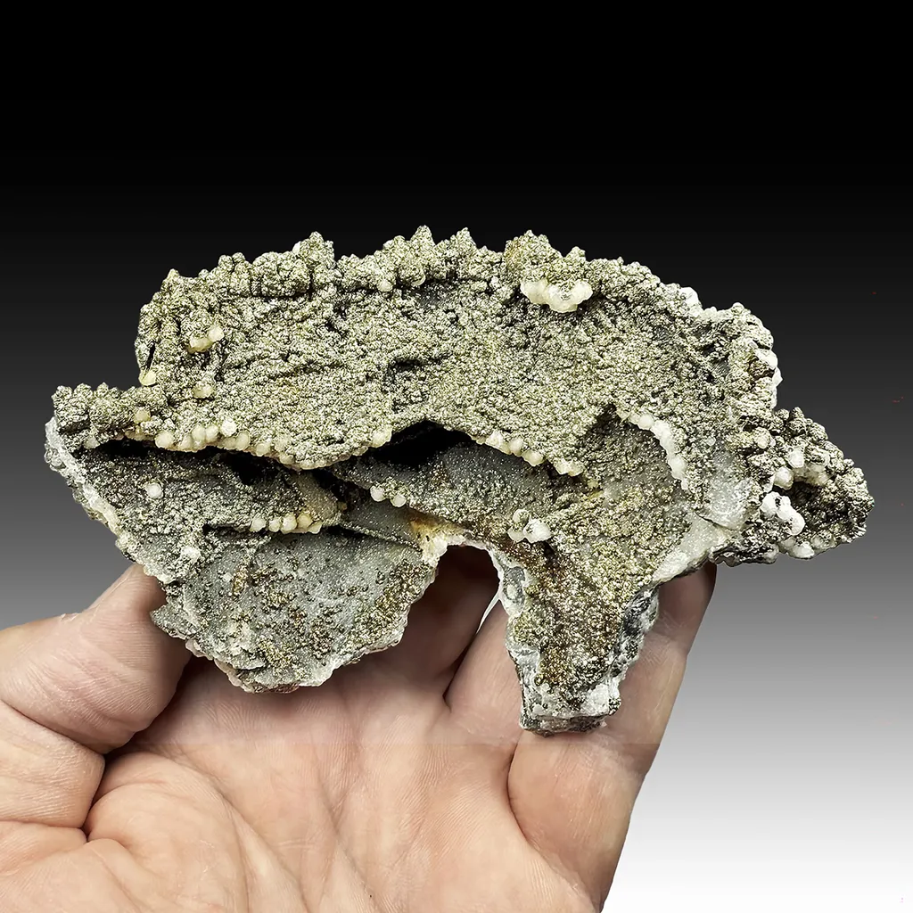 Pyrite with Calcite image