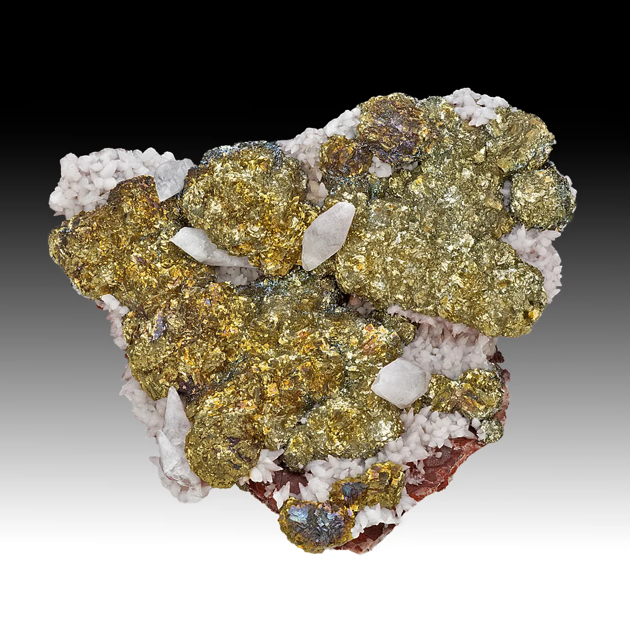 Pyrite with Calcite - image 1