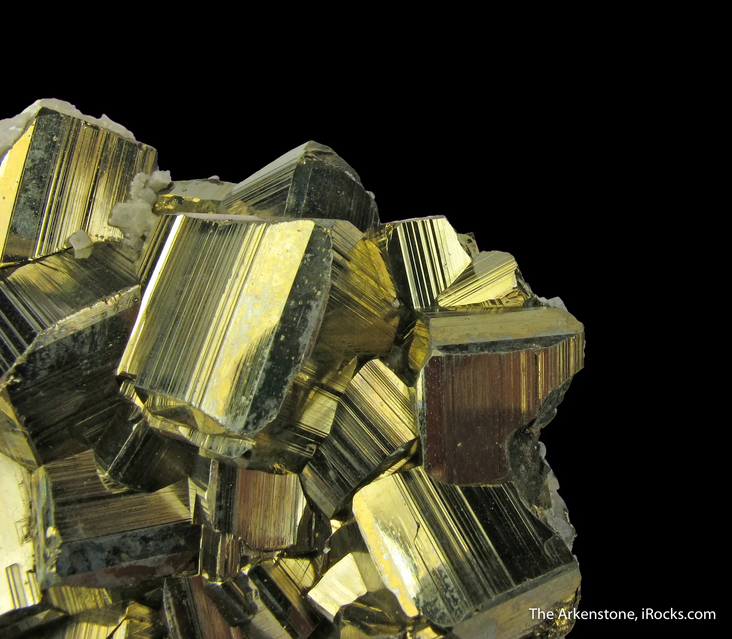 Pyrite with Calcite - image 3