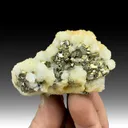 Pyrite with Calcite - image 1