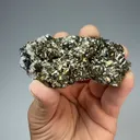 Pyrite with Calcite, Galena - image 1